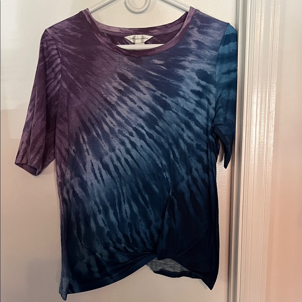 Casual tie dyed shirt